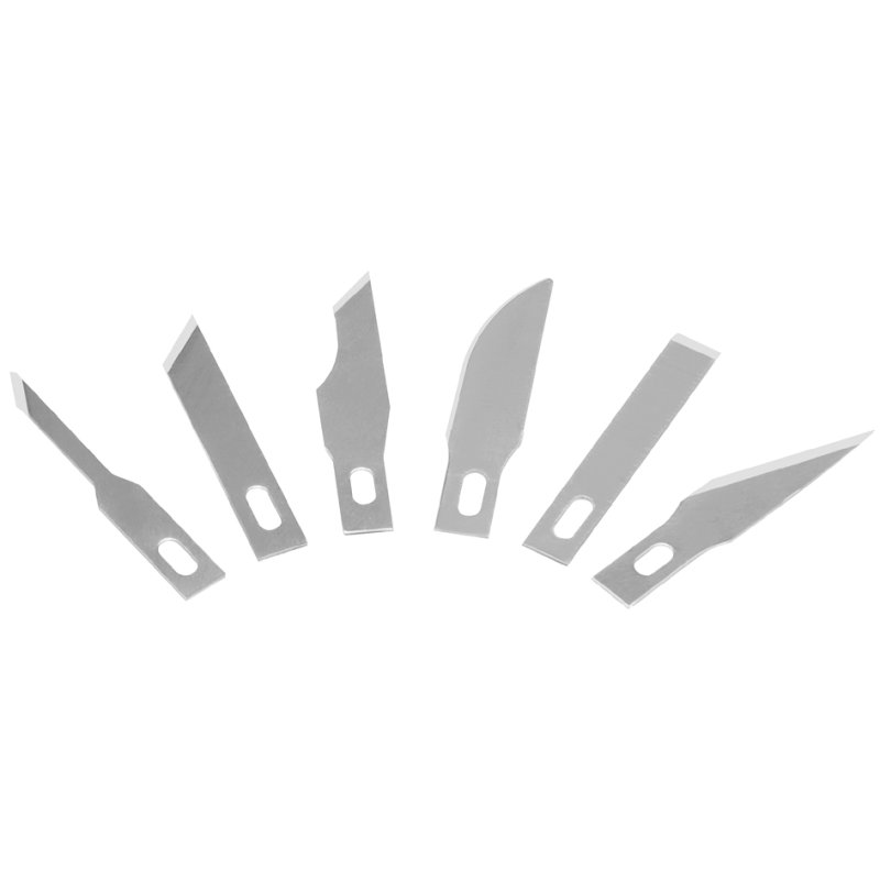 WESTCOTT Hobbymes set 7-delig met verwisselbare mesjes